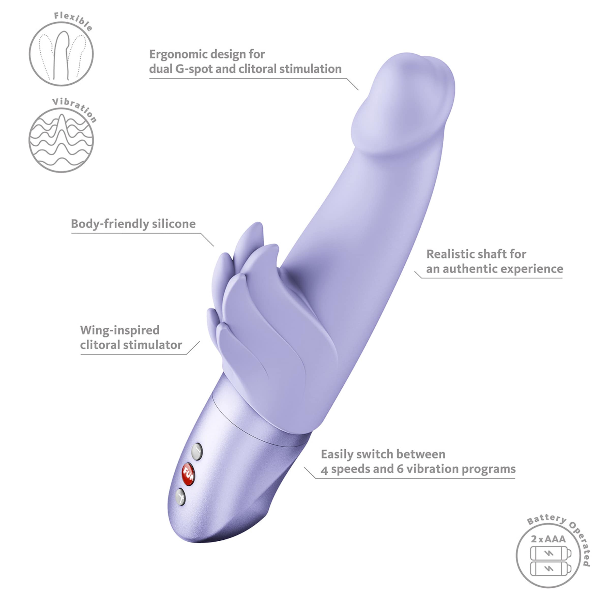 Fun Factory Wicked Angel, 20 cm