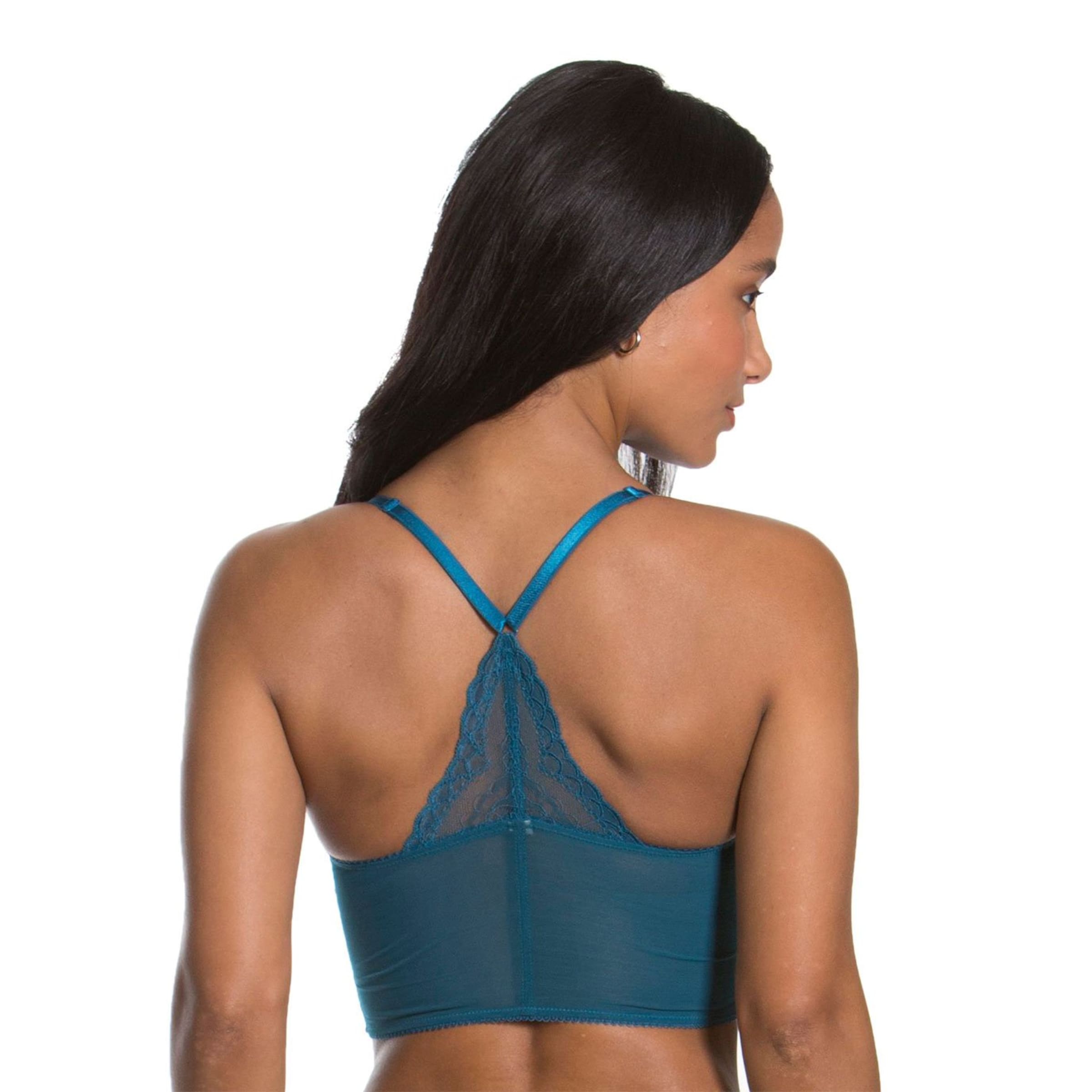 Lace - Longline V-Bügel-BH