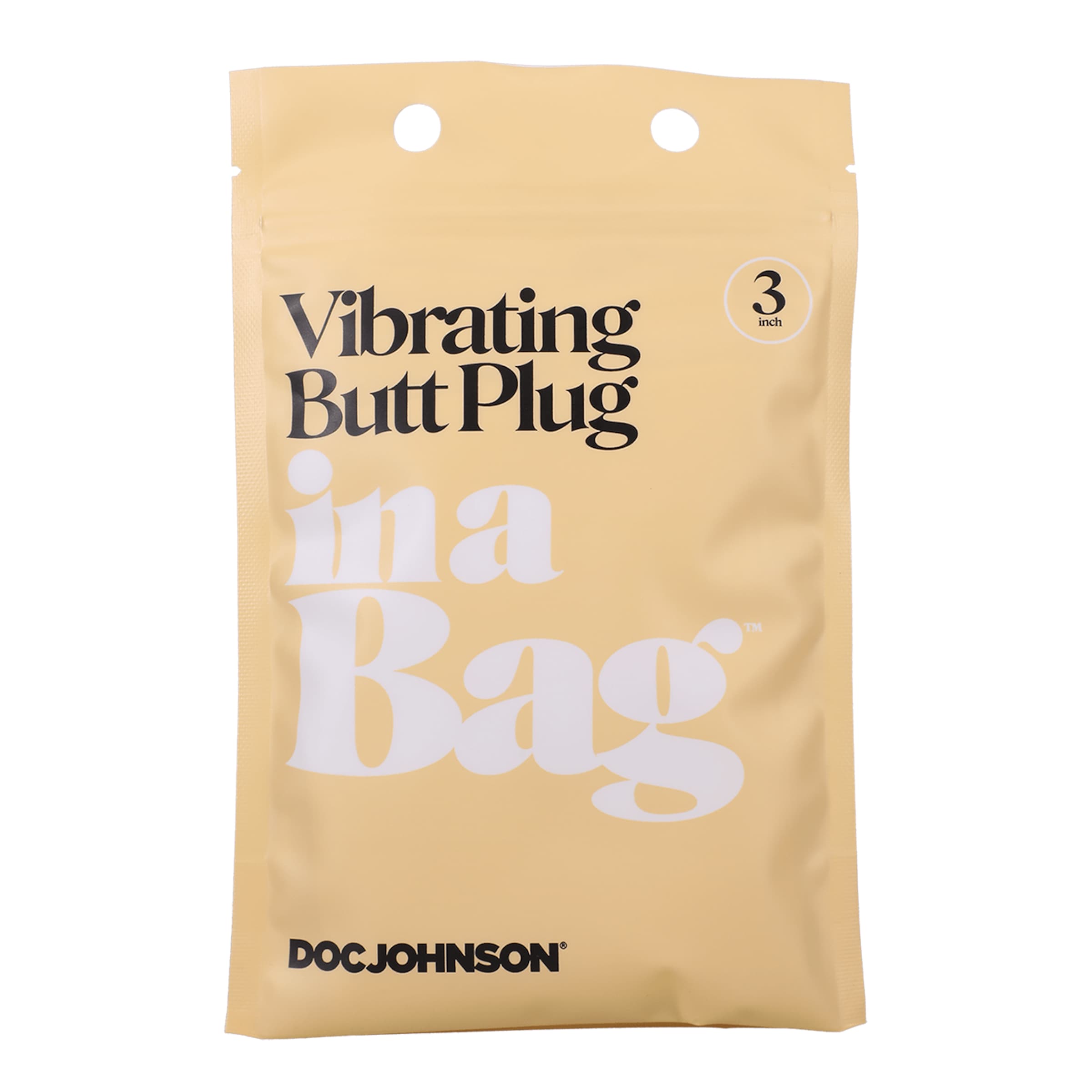 Vibrating Butt Plug In A Bag, 10,2 cm