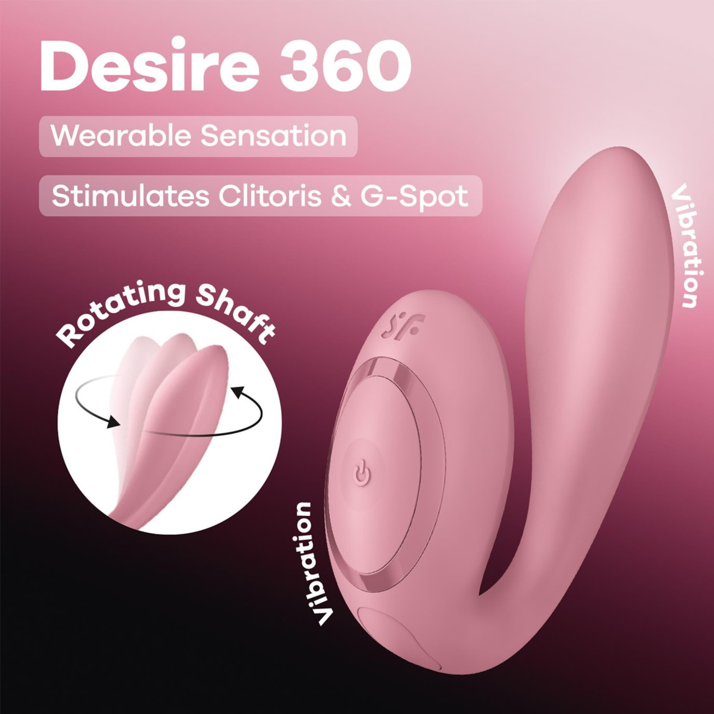 Satisfyer Desire 360, 9 cm
