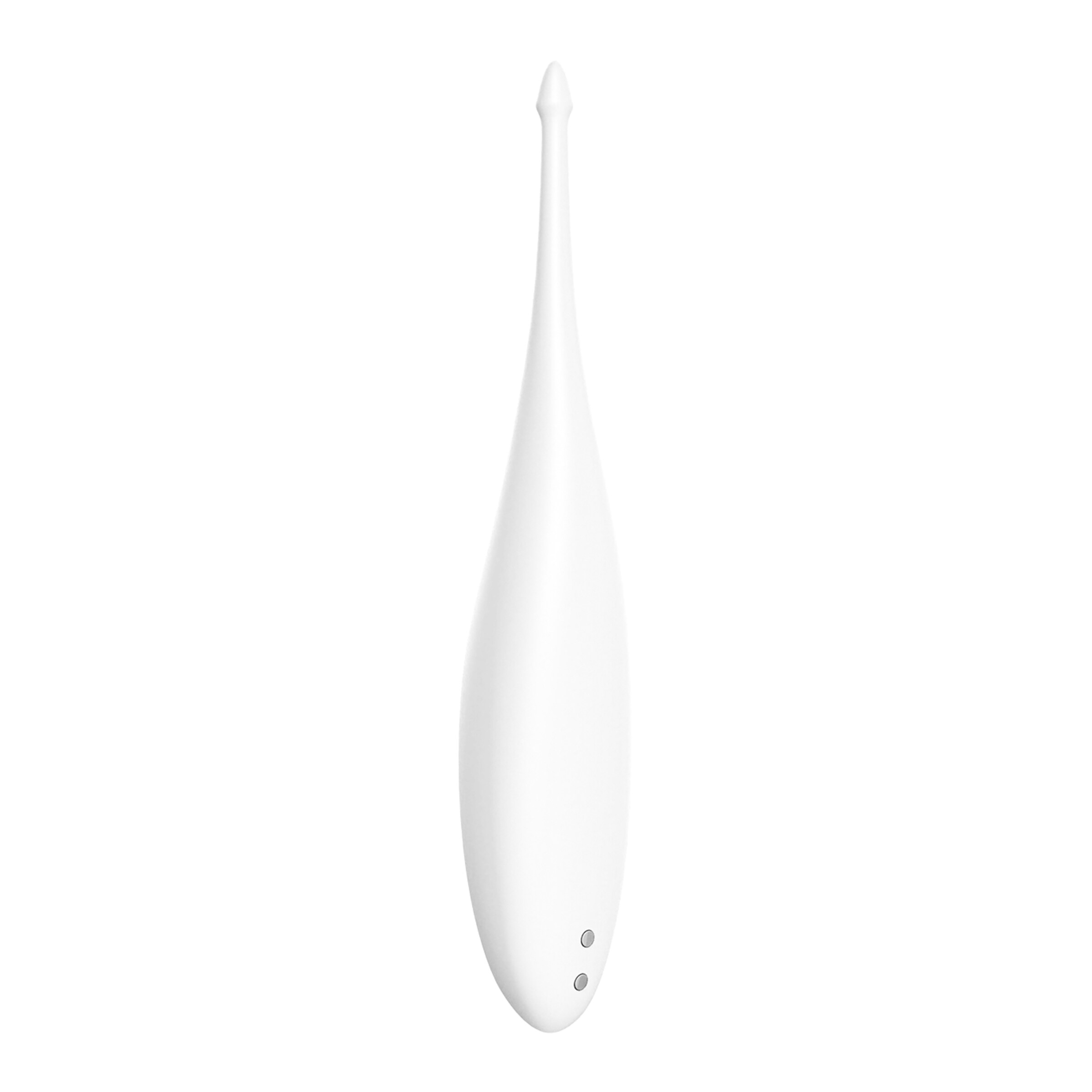 Drukgolfvibrator Satisfyer 'TWIRLING FUN', Klitoris-Vibrator, weiß, 17,5 cm wit