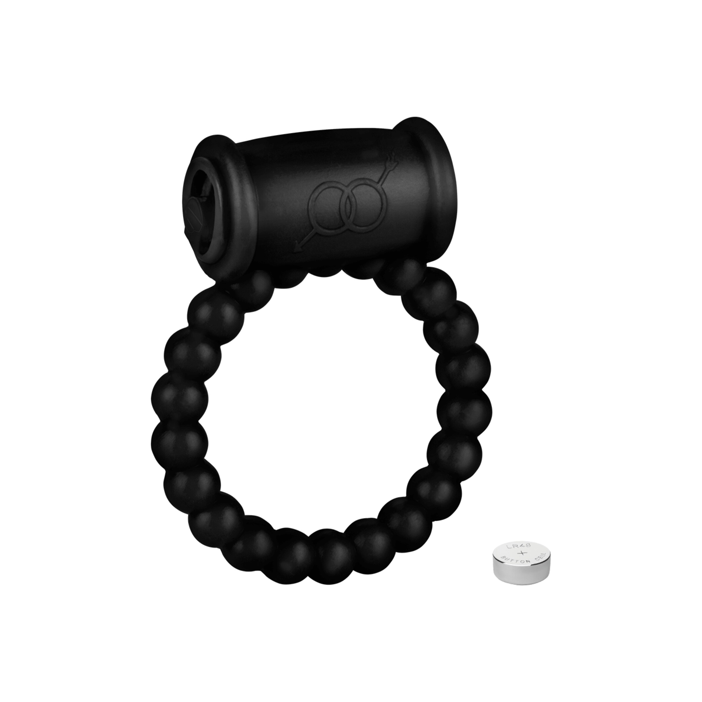 Silikon-Penisring mit Vibration, 25cm zwart online kopen