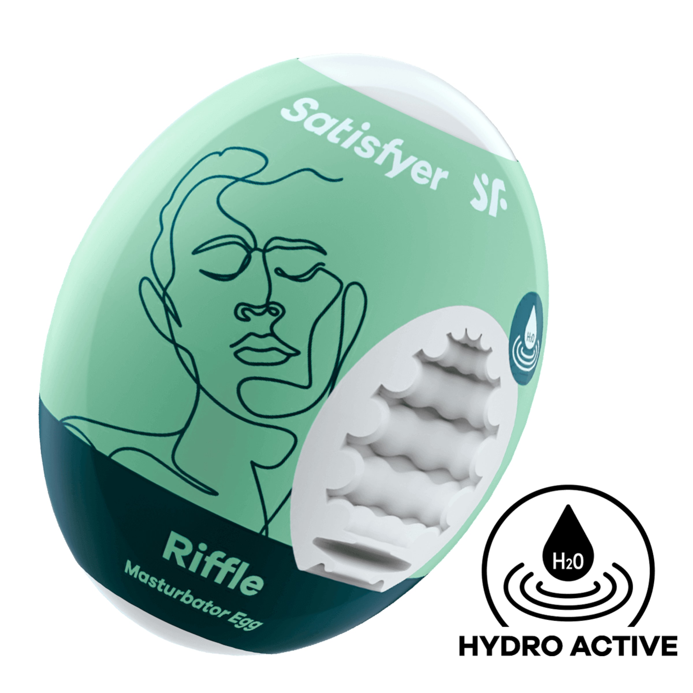 Satisfyer Masturbator Egg - Riffle