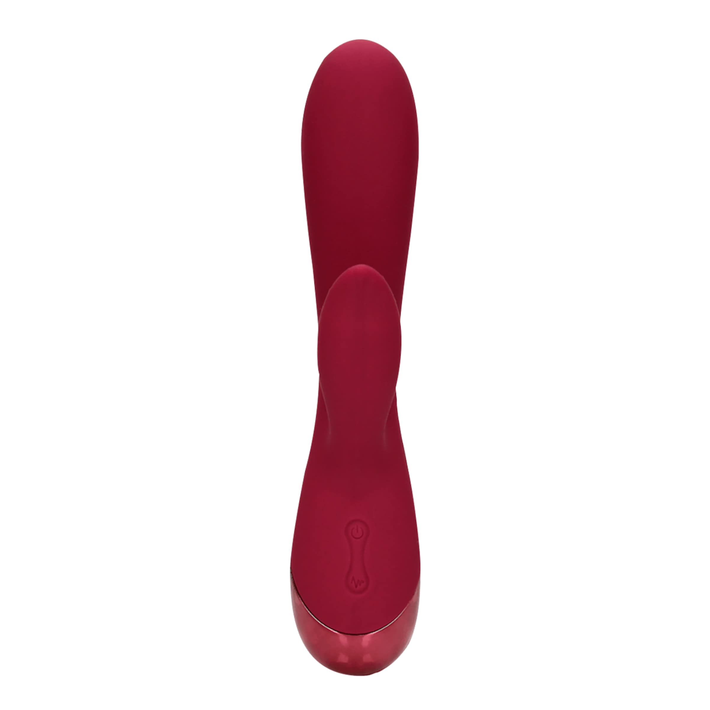 Smooth Silicone Rabbit Vibrator, 20 cm