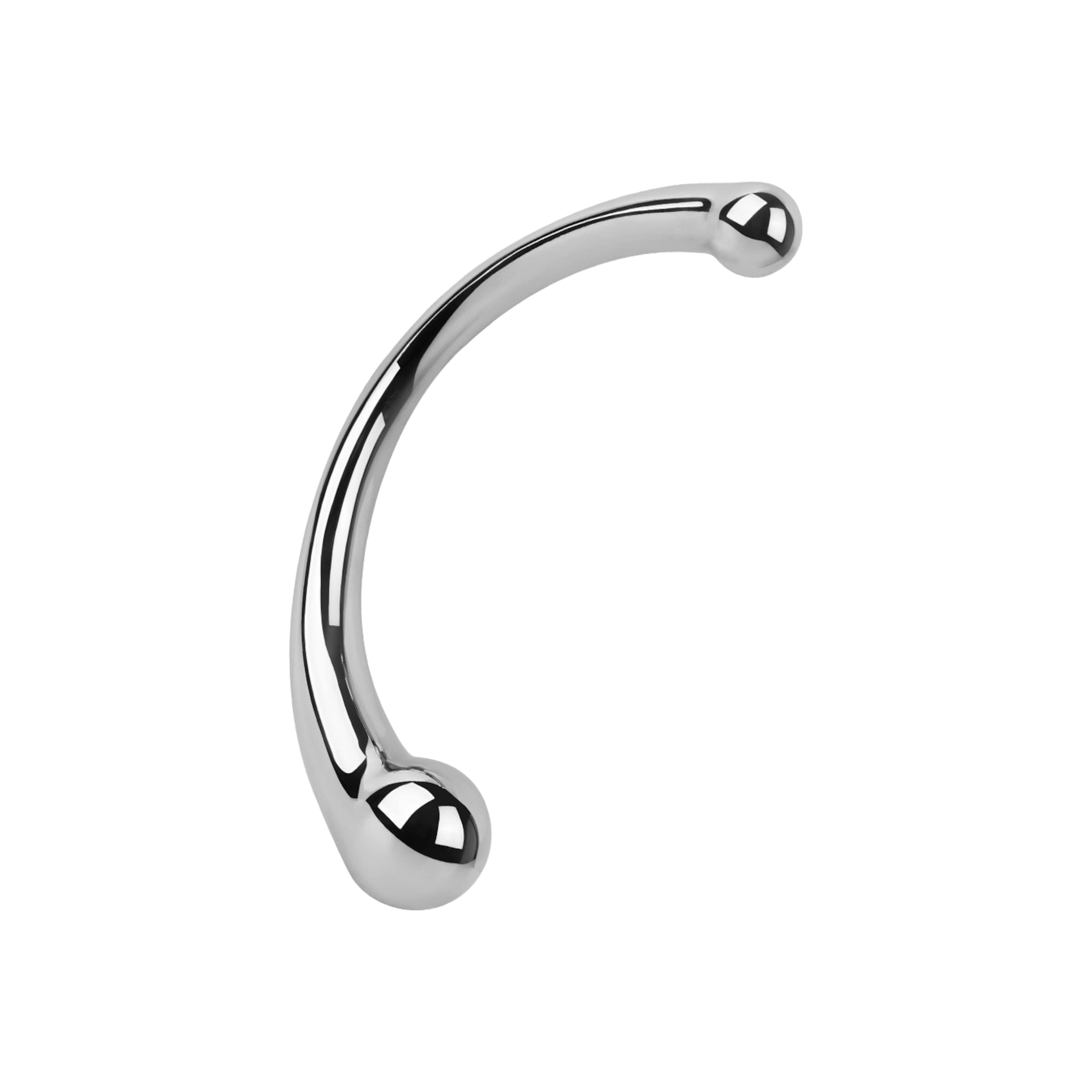 Prostata-Stimulator aus Edelstahl, Größe S, 16,2 cm