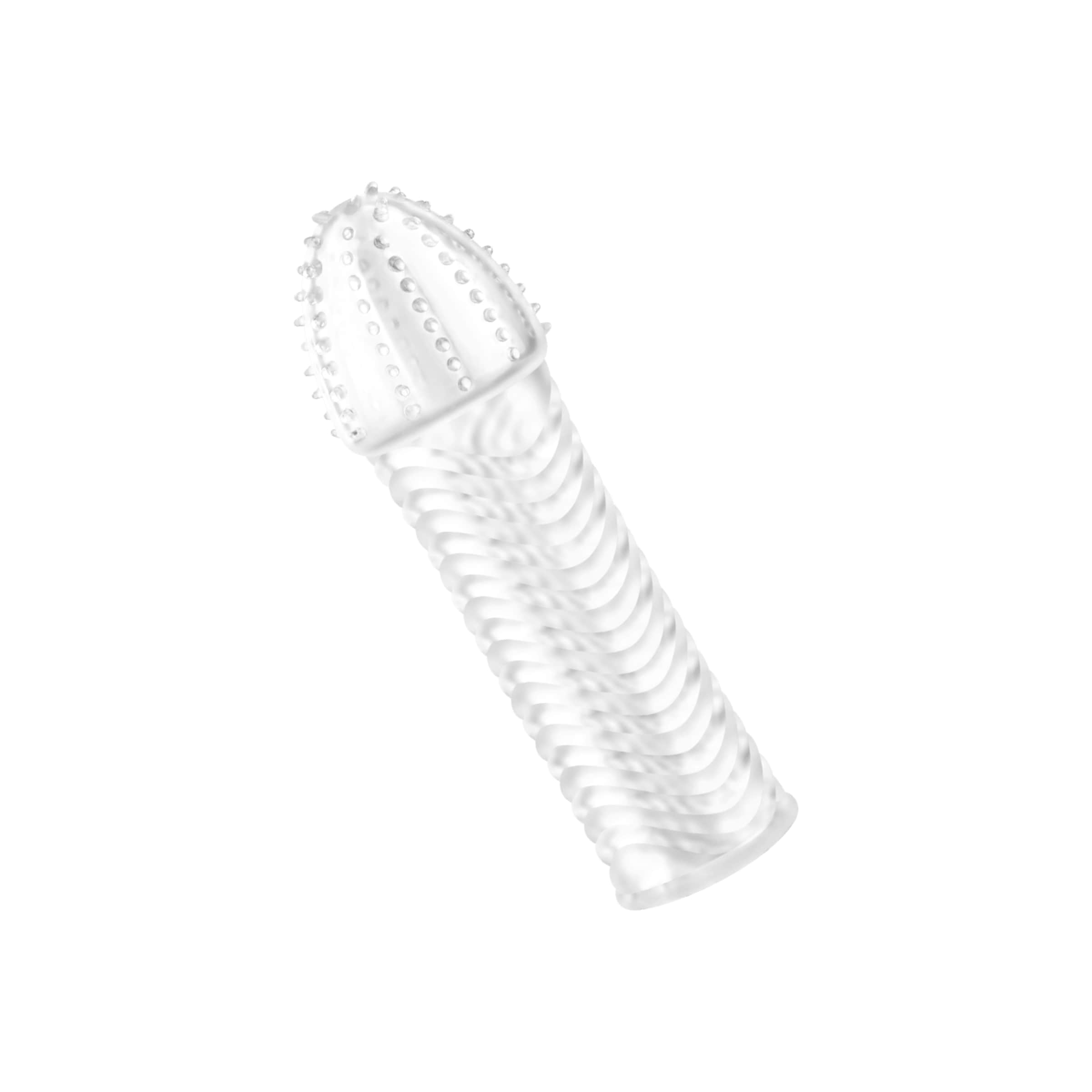 Hülle mit Noppen und Rippen, 15 cm Hülle mit Noppen und Rippen, 15 cm