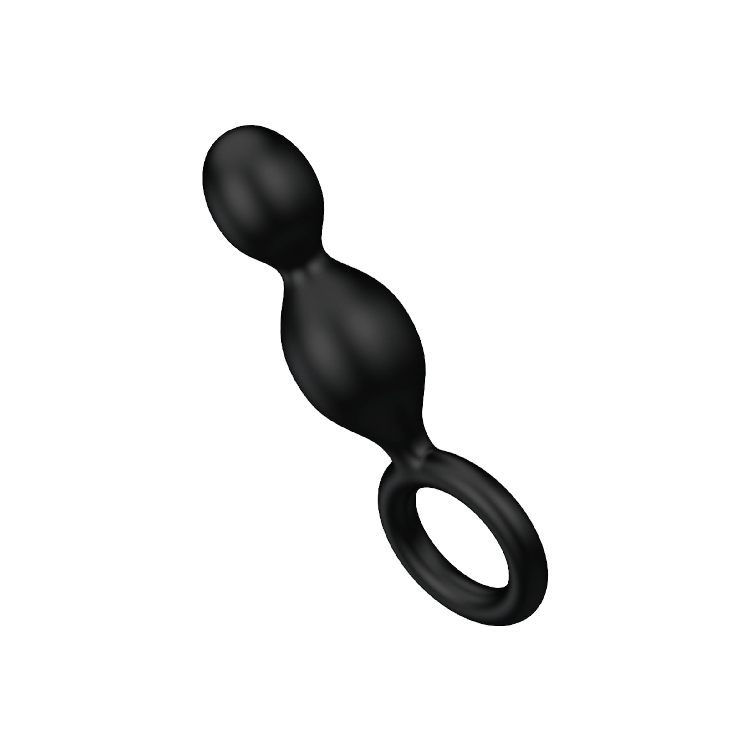 Analplug aus Silikon mit 2 Kugeln, 13,5 cm