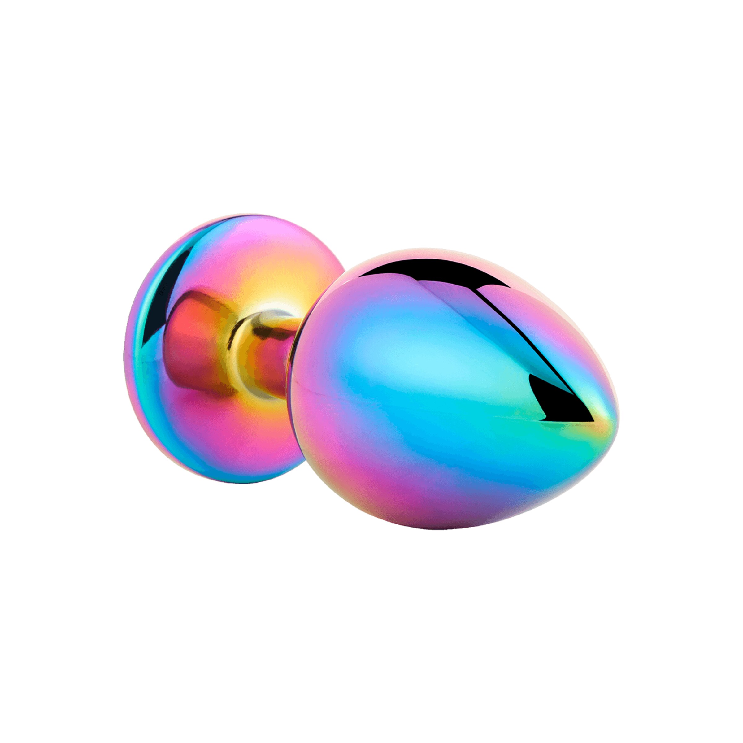 Anale plug GLEAMING LOVE MULTICOLOUR PLUG LARGE bont
