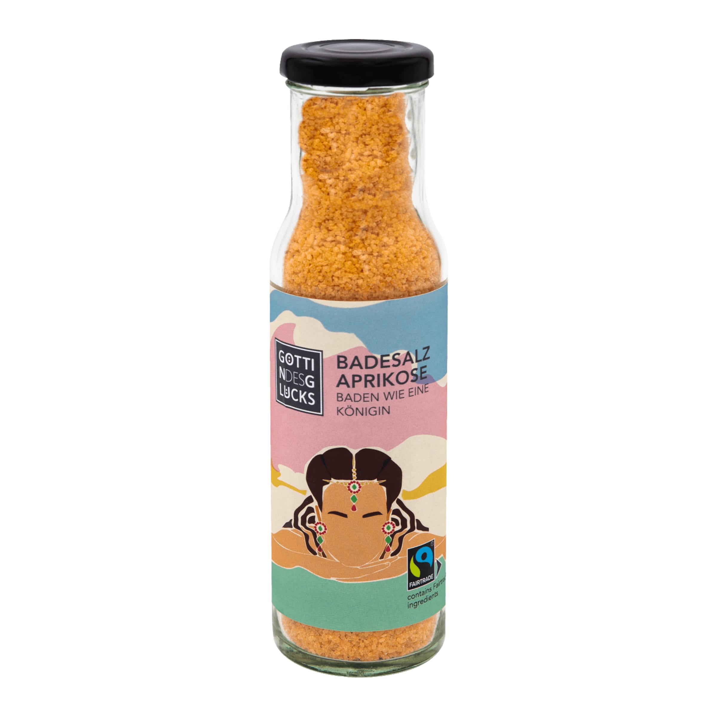 Göttin des Glücks – Badesalz Aprikose, 240 g
