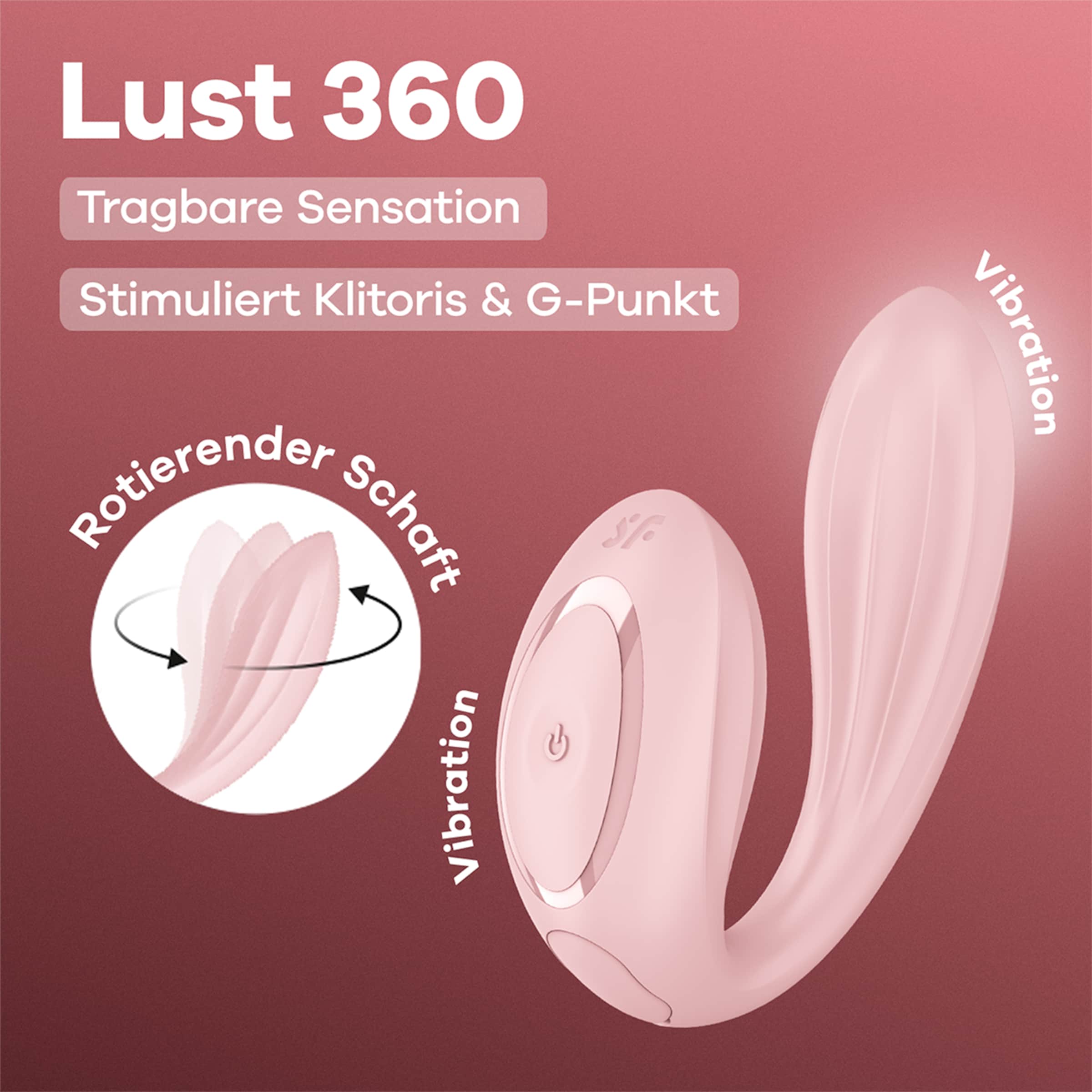 Satisfyer Lust 360, 9,2 cm Satisfyer Lust 360, 9,2 cm