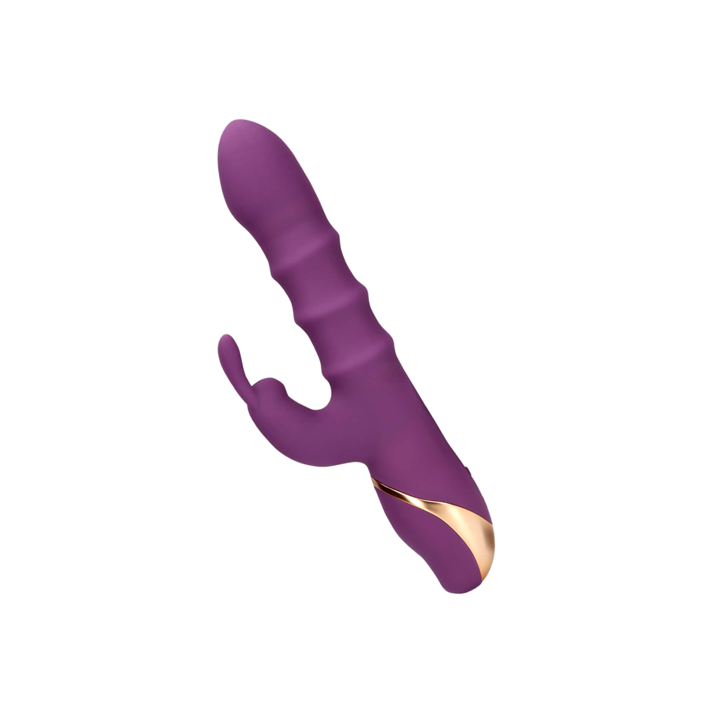 3 Up-and-Down Moving Rings Vibrator, 24 cm 3 Up-and-Down Moving Rings Vibrator, 24 cm