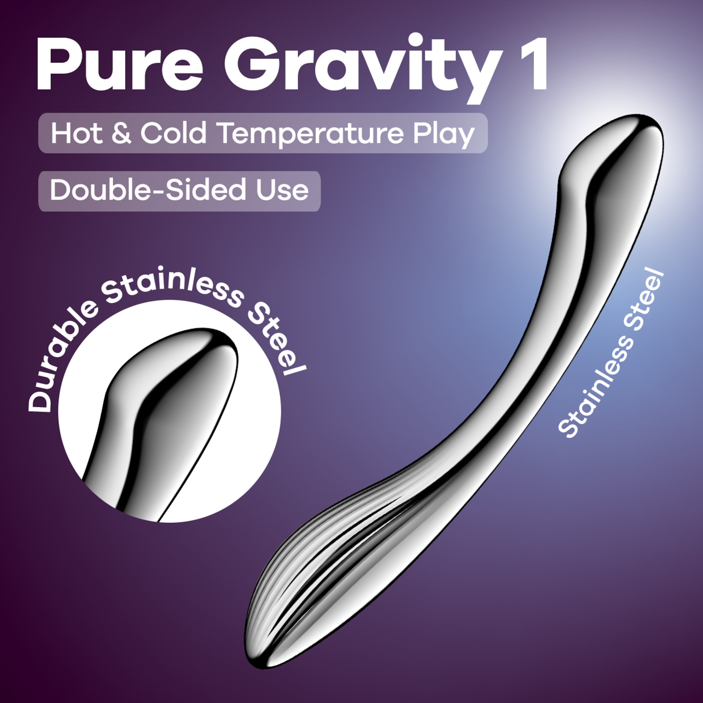 Satisfyer 'Pure Gravity 1, 22 cm