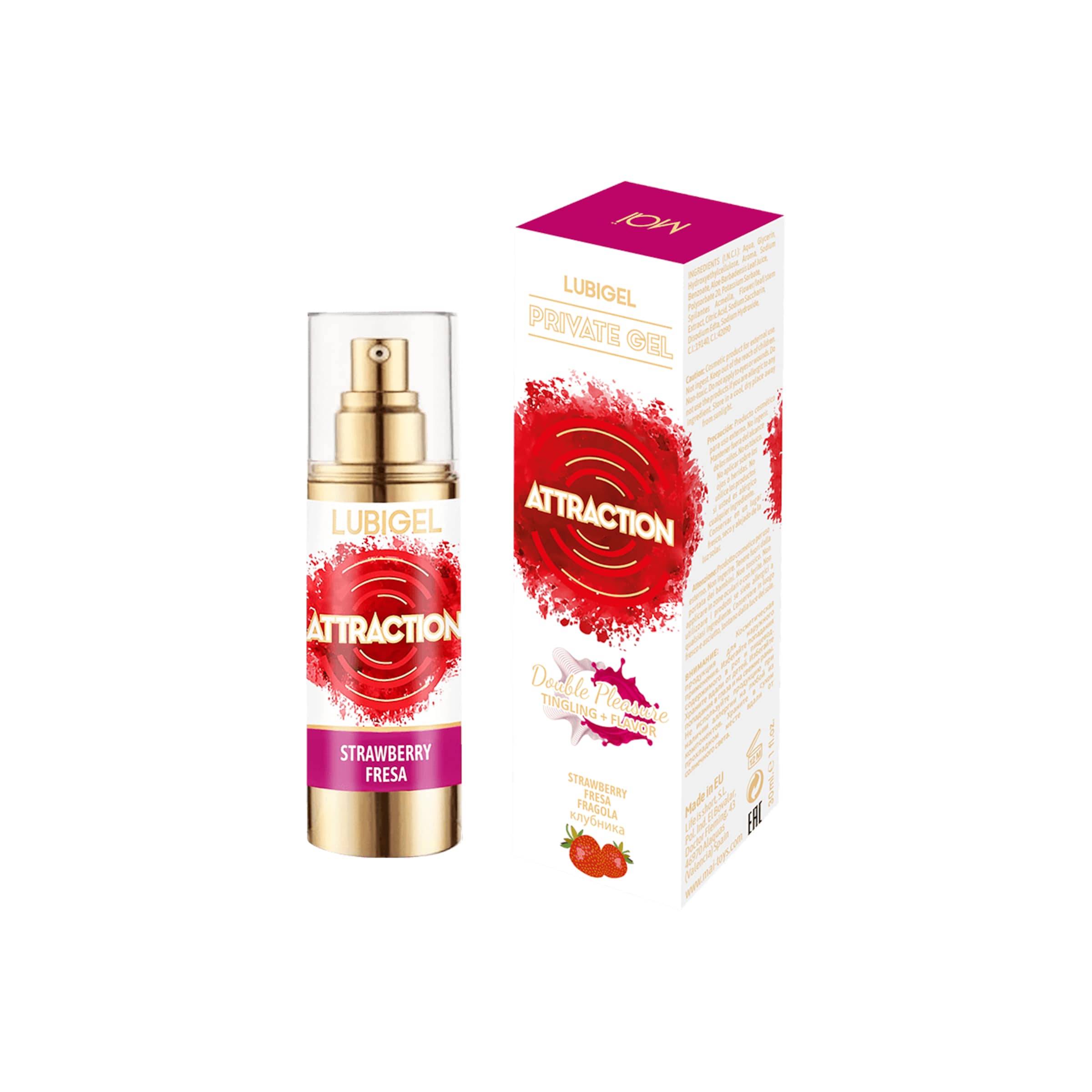 Lubrigel - Strawberry, 30 ml